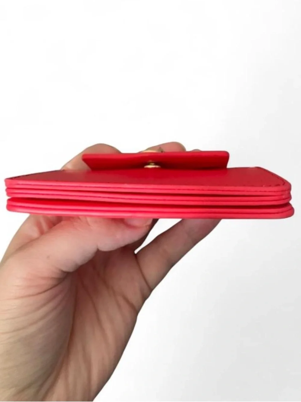 Steve Madden BTRACE Red Envelope Card Case Wallet NWOT